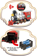 Christmas Electric Train Set with Real Smoke(Medium)