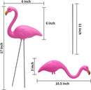 Small Flamingo Yard Ornament, 2 Sets