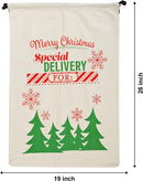 Large Gift Bags Santa Sacks, 3 Pack