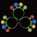 3 Piece Christmas Disco Led Headband