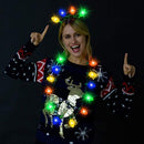 6 Pieces Christmas Headband And Necklace