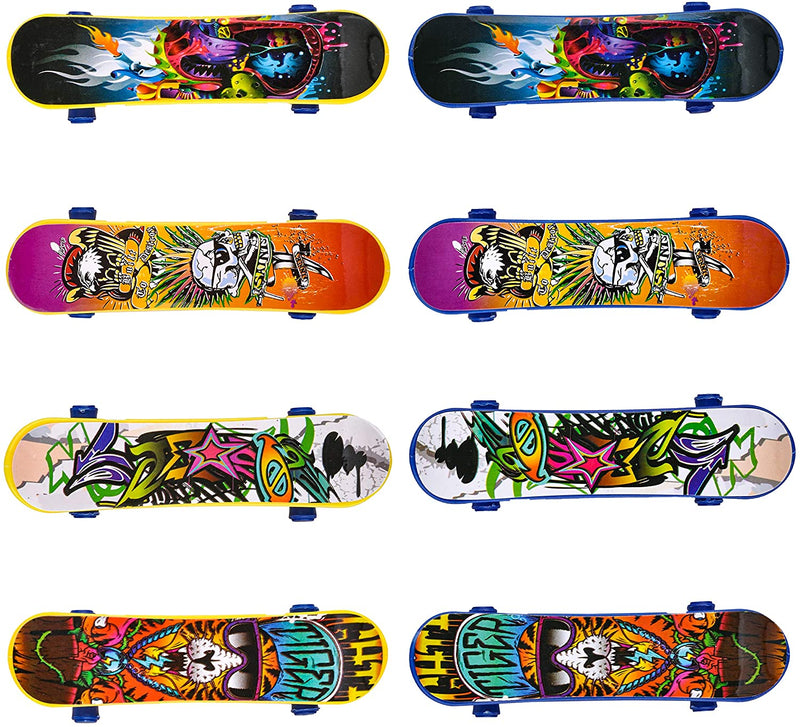 28Pcs Finger Skateboards with Valentines Day Cards for Kids-Classroom Exchange Gifts