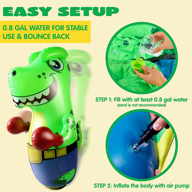 47in Inflatable T-rex Bopper