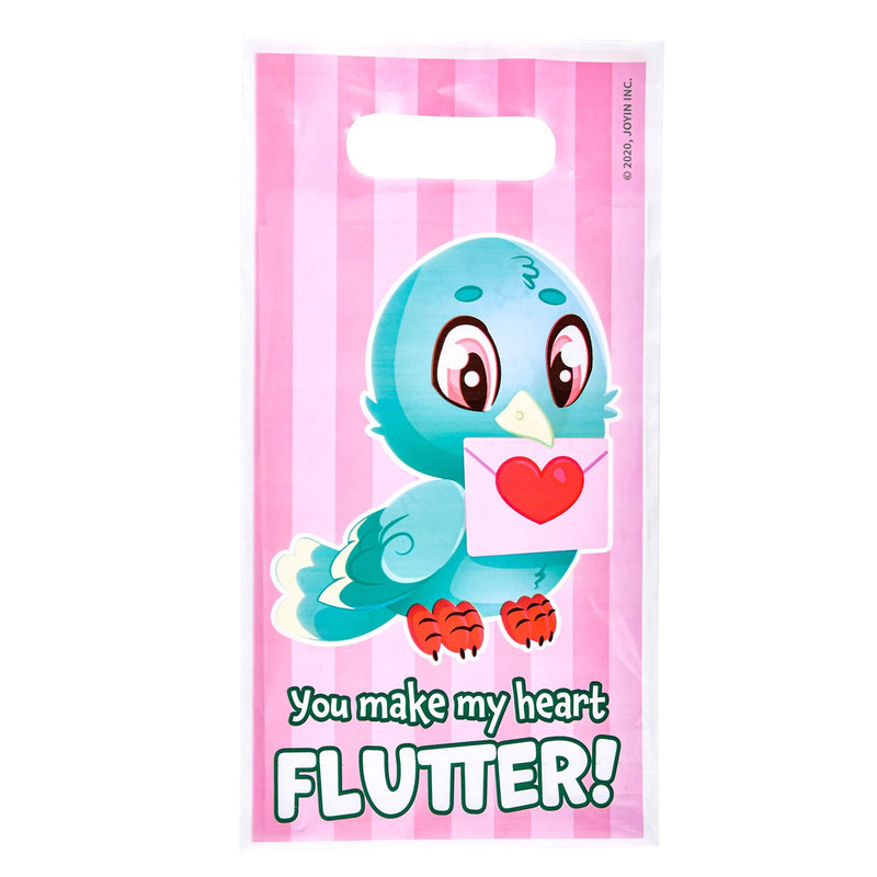 48Pcs Valentines Day Treat Bags Set for Kids