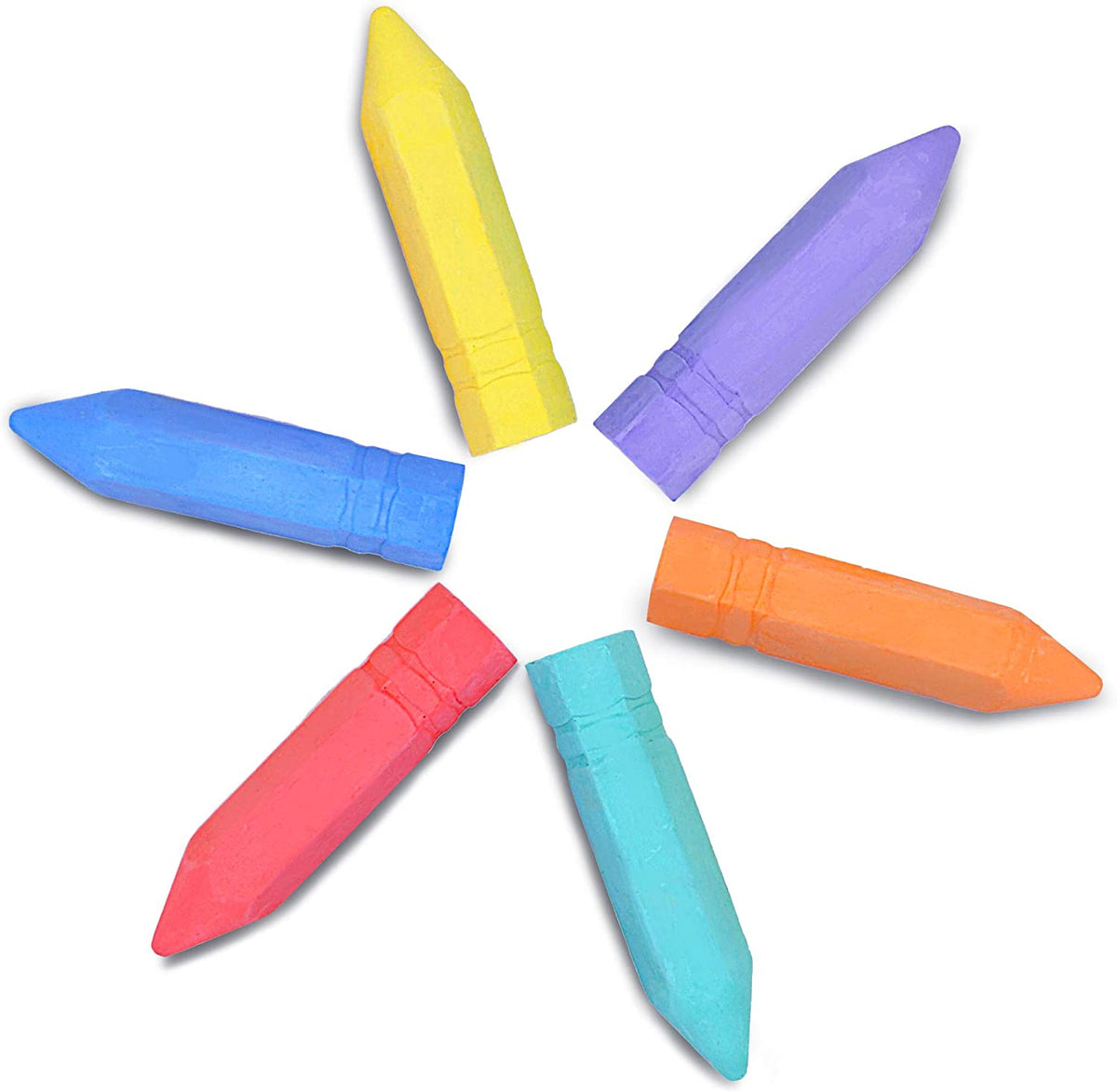 48 Piece Cone Shaped Non-toxic Washable Jumbo Chalk Set