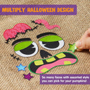 48 Pcs Halloween Pumpkin Decoration Stickers