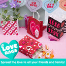 48pcs Valentine's Day Paper Gift Bags with Handle