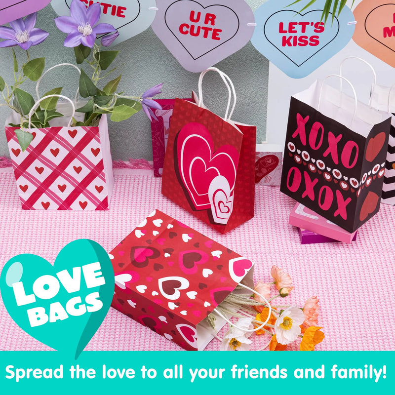 Sweet Valentine's Day Goody Bags For School