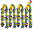 4Pcs Mardi Gras Feather Boa