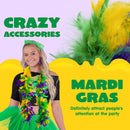 4Pcs Mardi Gras Feather Boa