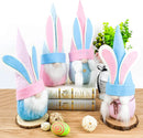 4Pcs Easter Gnome Gingham Color
