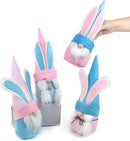 4Pcs Easter Gnome Gingham Color
