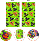 Halloween Paper Treat Bag with Stickers, 72 Pcs