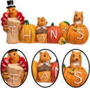 Pumpkin Turkey Figurine