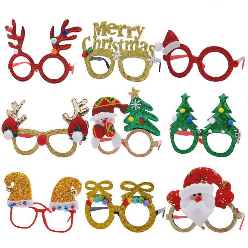 Christmas Glasses Frame