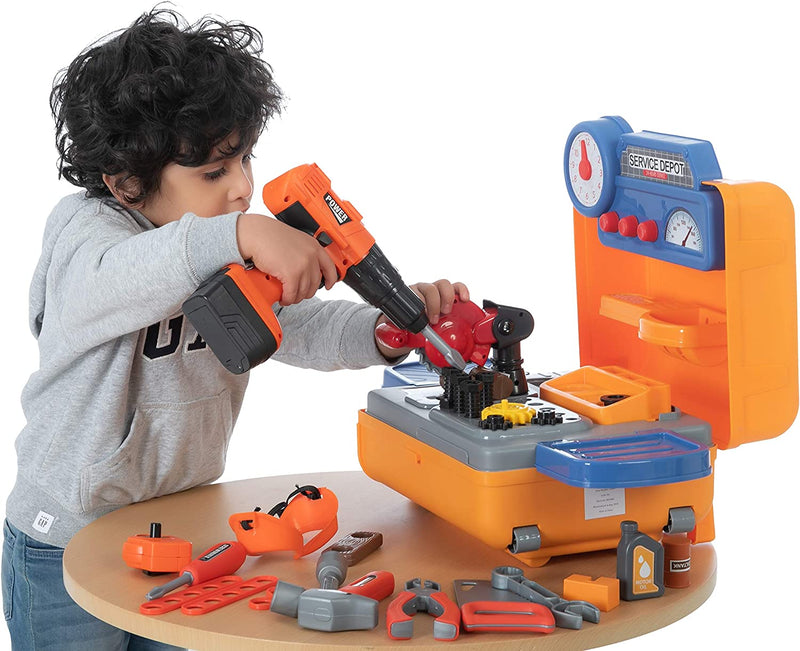 4 in 1 Construction Workbench Tool Set