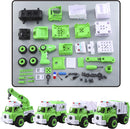 4 in 1 Take Apart RC Garbage Truck Toy and Remote Control