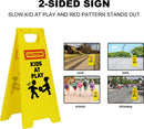 4 pcs Caution! Kids at Play! Warning Board Sign