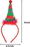 4 Piece Light-Up Christmas Headbands