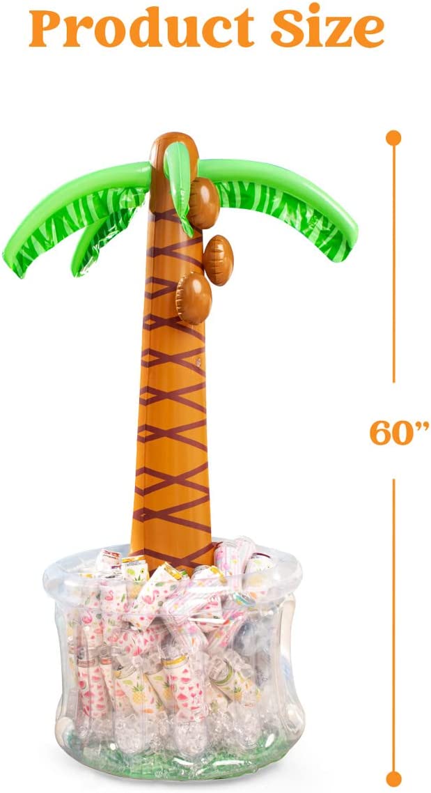 Sloosh - 60in Inflatable Palm Tree Cooler