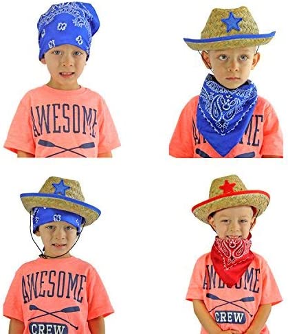 Set Of 12 Cowboy Party Pack