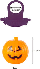 Prefilled Pumpkin Box with LED Rings, 12 Pack