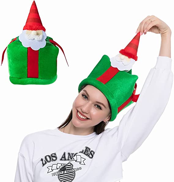 Gnome Gift Box Christmas Hat