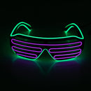 Halloween LED Gloves and Light Up Glasses