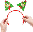 4 Piece Light-Up Christmas Headbands