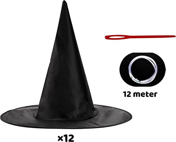 Drink Up Witches Banner and Witch Hats, 13 Pcs