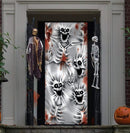 Scary Skeleton Door Cover