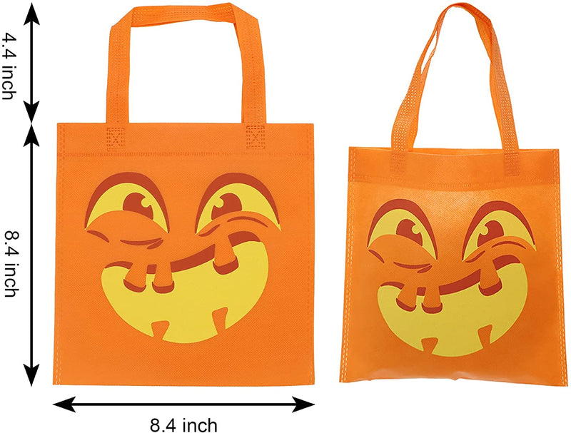 Pumpkin Themed Tote Bag, 40 Pcs