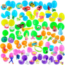 60Pcs Assorted Toys Prefilled Easter Eggs 2.5in