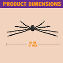 Halloween Hairy Spiders, 2 packs