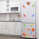 18 Pieces Jumbo Automotive Christmas Light & Ornaments Magnet