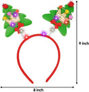 4 Piece Light-Up Christmas Headbands