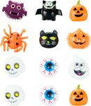 Prefilled Pumpkin Box with LED Rings, 12 Pack