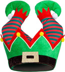 Christmas Santa and Elf Pants Hats