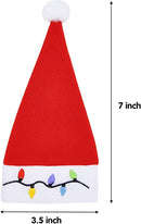 24 Piece Christmas Santa Hats Silverware