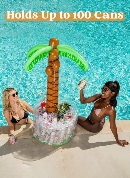 Sloosh - 60in Inflatable Palm Tree Cooler