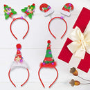 4 Piece Light-Up Christmas Headbands