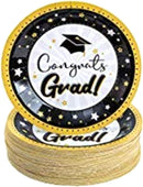 9in Graduation Plates, 72 Pcs