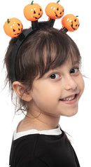 LED Pumpkin Headband, 3 Pcs