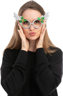 Christmas Glasses Frame Costume