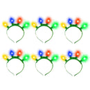 6 Piece Christmas Led Headband