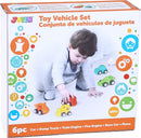 6 Pack Push-and-go Toddler Car Toys