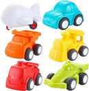 6 Pack Push-and-go Toddler Car Toys