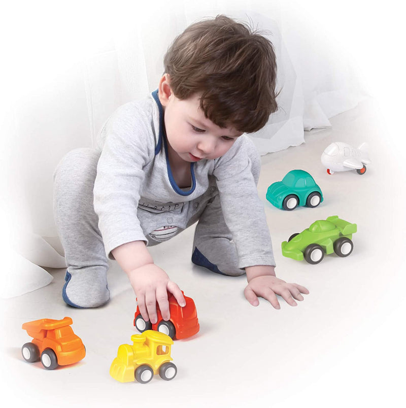 6 Pack Push-and-go Toddler Car Toys