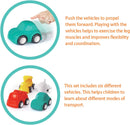 6 Pack Push-and-go Toddler Car Toys