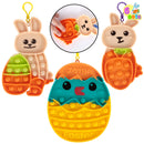 6Pcs Easter Push Bubble Toys